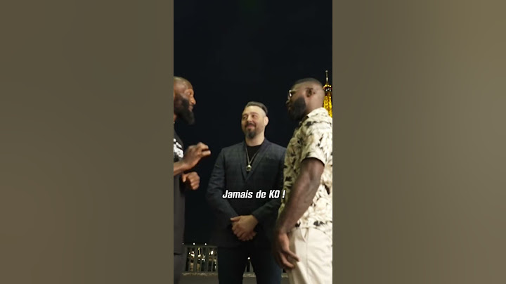 🍿💥 Doumbé et Zebo se chauffent pendant leur face à face avant leur combat au PFL Paris samedi !