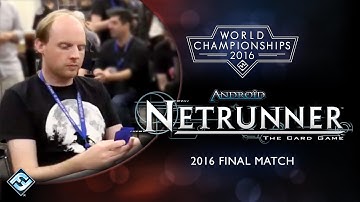 2016 World Championship - Android: Netrunner