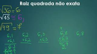 Raiz de 45 - simplificando Vid 05 