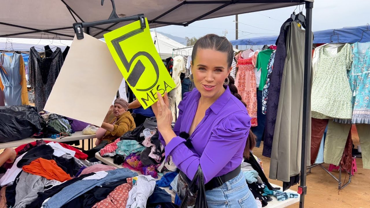 Me gasté todo mi dinero en el tianguis 😱 Pero encontré cosas increíbles 😍