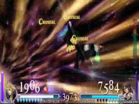 FFDissidia: Cloud(lvl 100) VS Squall(lvl 105)