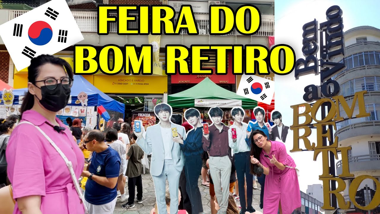 CULTURA COREANA NA FEIRA DO BOM RETIRO 