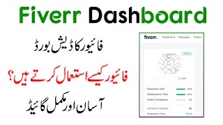 Fiverr Dashboard Tutorial Guide Urdu/Hindi | How to use fiverr for beginners screenshot 5