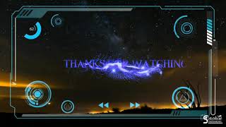 Thanks For Watching Outro -After Effects Hud Tech Frame Sachin Photography
