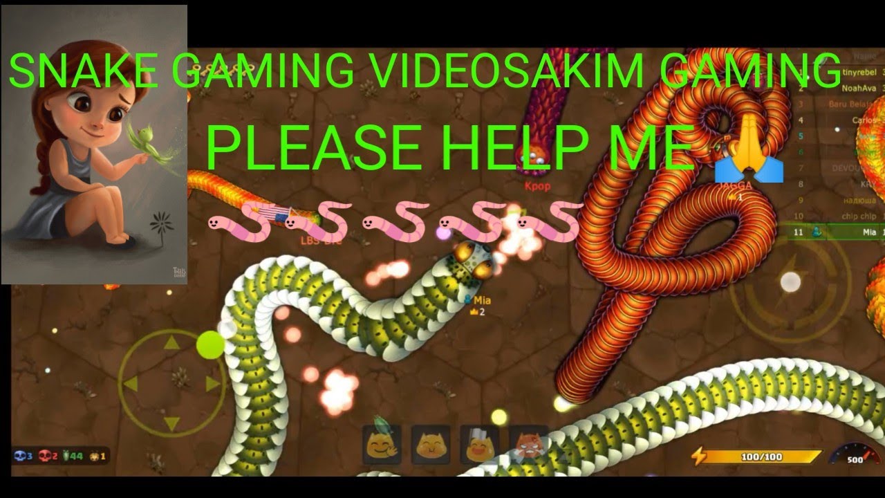Snake gaming video