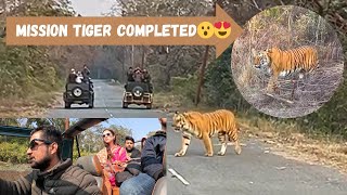 ek baar miss hone ke baad dobara pakda Tiger/ #corbettnationalpark  #viral #yuvraj #tiger #video