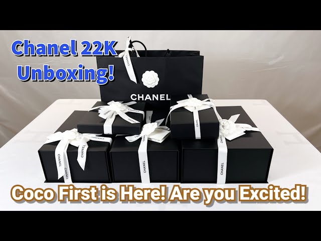 UNBOXING Chanel 22K Coco First Bag #chanel #chanel22k #chanelbag