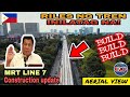 MRT LINE 7 construction update as of October 2020 | Installation of Rail Tracks