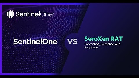 Ransomware Demo: SentinelOne VS SeroXen RAT - Prevent mode