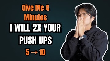 How to DOUBLE Your Push-Ups! (Learn in 4 minutes)