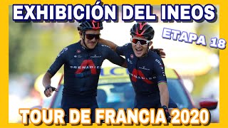 RESUMEN ETAPA 18 TOUR de FRANCIA 2020 🇫🇷 Richard CARAPAZ y KIATO la Lían en el TOUR