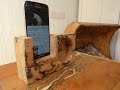 DIY Phone Holder Speaker from FREE Wood Pallets Bonus Lichtenberg Fractal DIY Phone Holder Speaker from FREE Wood Pallets Bonus Lichtenberg Fractal