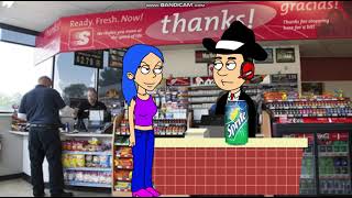 Ava Throws Sprite At The Manager At Speedway/Grounded