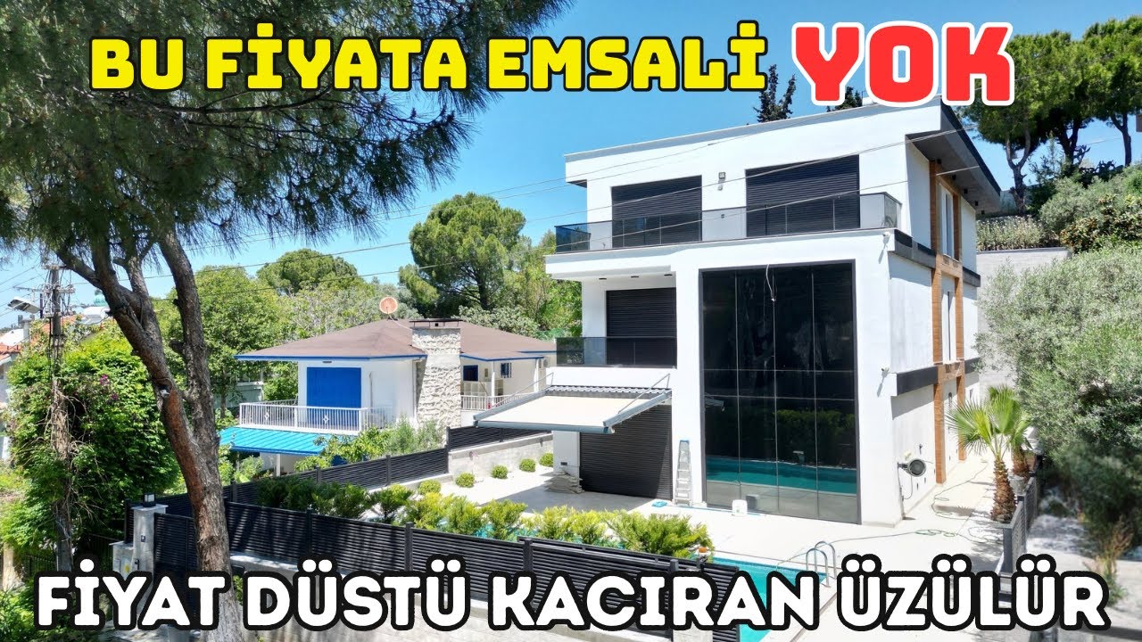 Fiyat Düştü Lüks Villa Turu Denize Komşu Didim Mavişehirde E-197