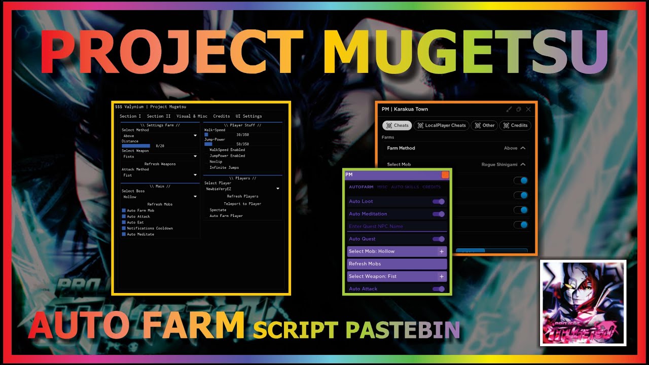 Project Mugetsu Script Pastebin (December 2023) [NEW]