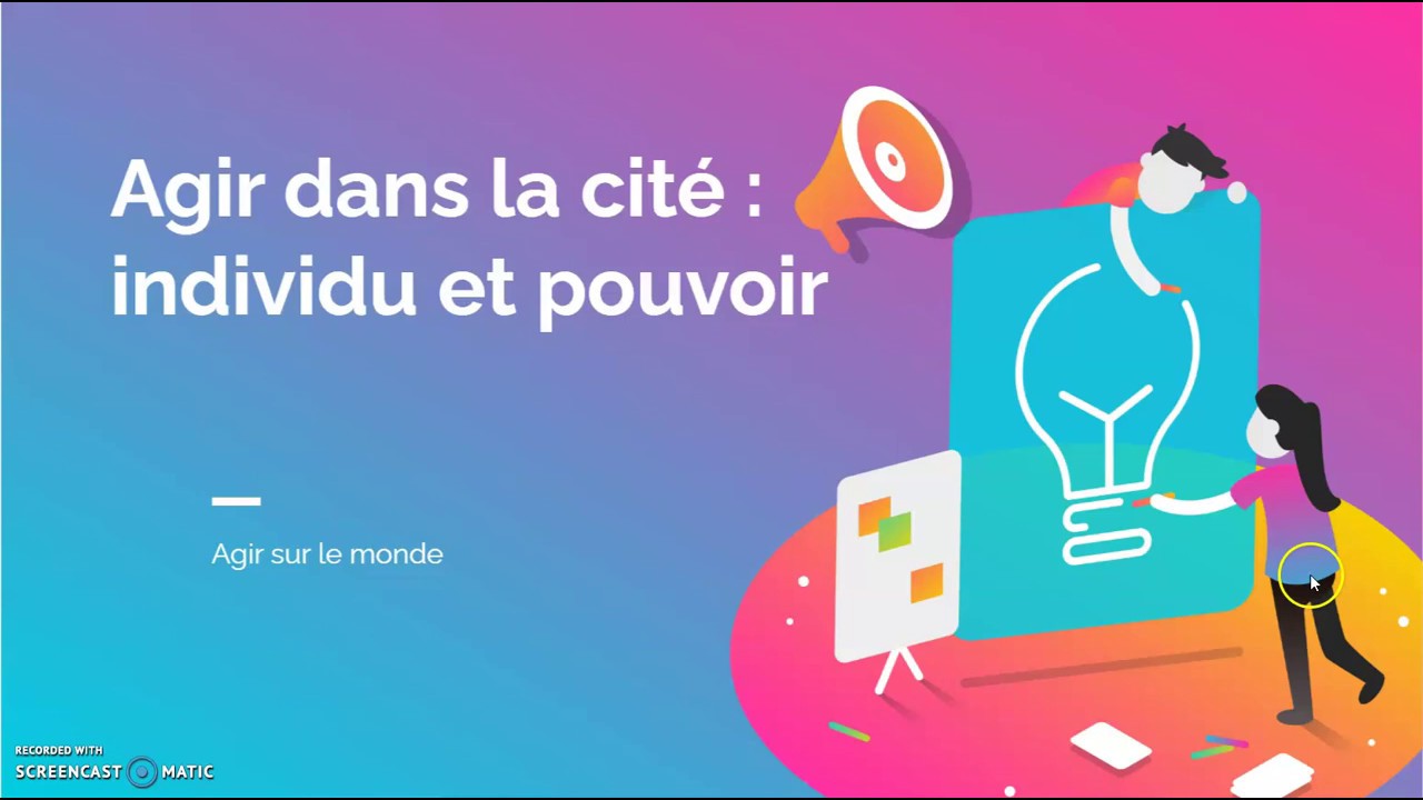 Agir Dans La Cité Individu Et Pouvoir Page De Garde 3e FR Agir dans la cité Séance 3 - YouTube