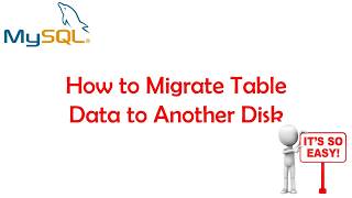 How to Migrate Table Data to Another Disk