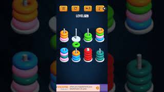 Hoop Sort Puzzle - Color Ring Stack Sorting Game Level 609 Solution