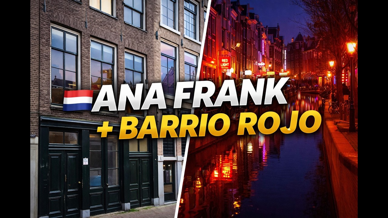 Ámsterdam: Casa de Ana Frank y Barrio Rojo | Recorrido por el centro de Amsterdam