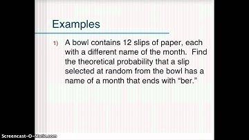 Lesson 2.6: Theoretical and Experimental Probability