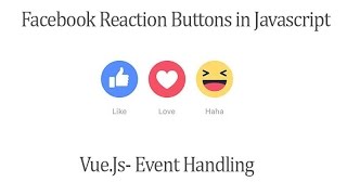 Make Facebook reaction buttons in Javascript