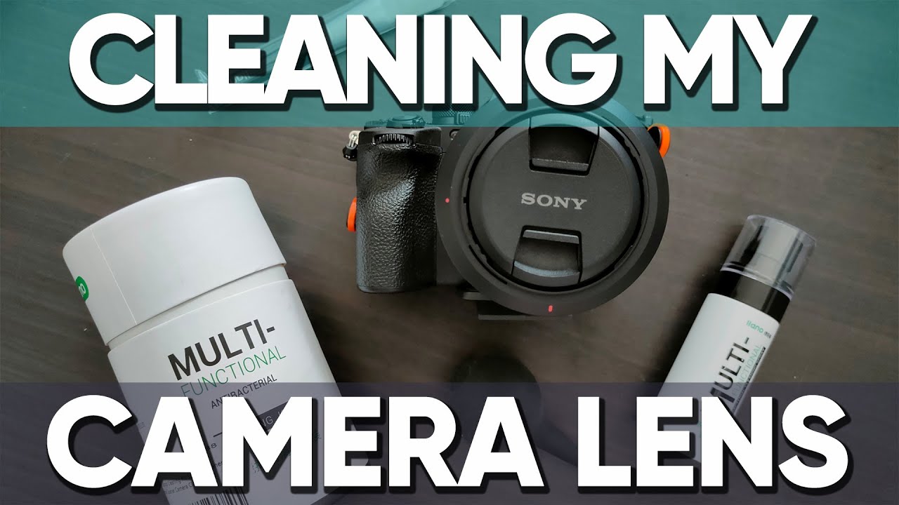 How to Clean Camera Lens Sony A7IV YouTube
