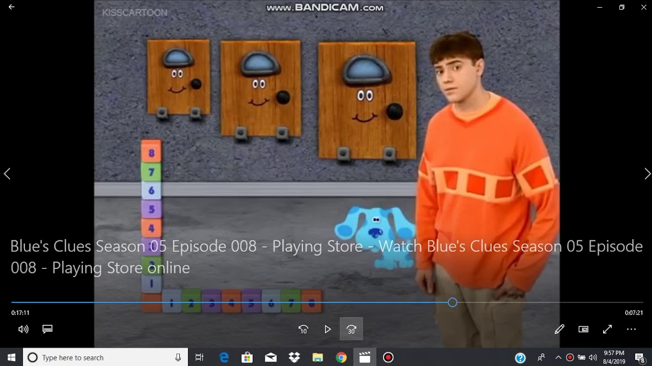 Blue's Clues "That One" phrase compilation from "Blue's Big Costume