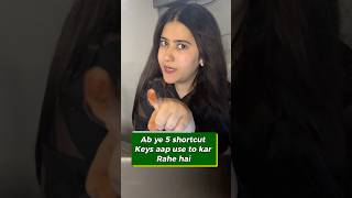 5 Excel Shortcut Keys That Will Save You Hours Every Week!📊 #tablist #shortcutkeys #windows #share