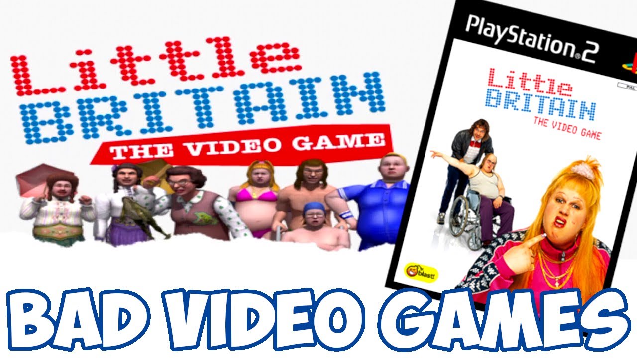 Jeu PS2 Little Britain – Version PAL UK Complète (boîtier, Manuel) – Bon état