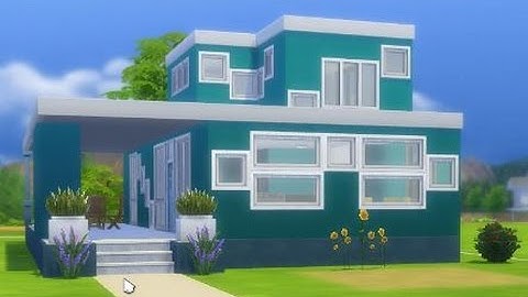 Sims 4 Speed Build Tiny House The Puzzler Newcrest Lets Play
