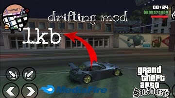 Drift handling for gta San Andreas android | drifting handling.cfg for gta san Andreas android