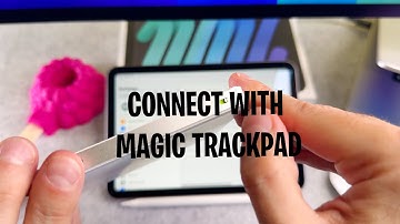How To Connect Magic Trackpad To iPad Mini 7 - iPad Mini 2024 Pair with Magic Trackpad