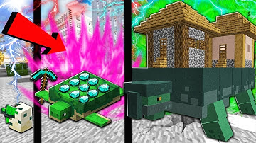 NẾU SLENDERMAN CÓ RÙA THẦN LÀ THÚ NUÔI VÁC THẾ GIỚI TRÊN VAI TRONG MINECRAFT | Thử Thách SlenderMan