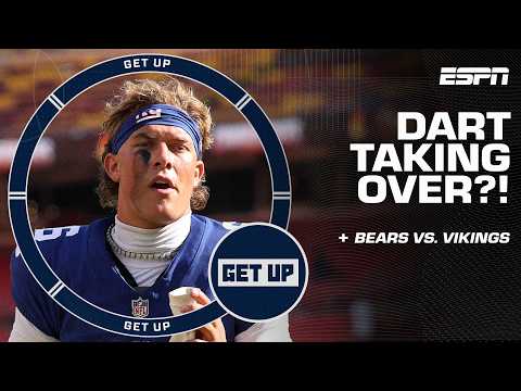When will Jaxson Dart be Giants' QB1?! 'Sooner than later' - Dan Graziano 😱 🔜 | Get Up