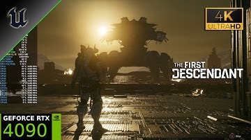 The First Descendant Intro | RTX 4090 | 4K Ultra Settings | Unreal Engine 5 | Ryzen 7 5800X3D