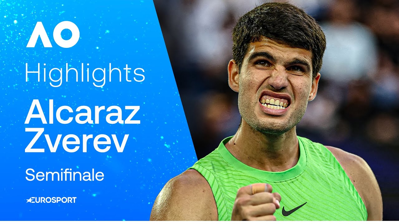 ALCARAZ e ZVEREV che SPETTACOLO! Carlos vince il match più folle | HIGHLIGHTS | AUSTRALIAN OPEN 2026