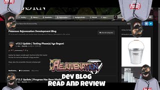 Pokemon Rejuvenation Dev Blog Read and Review V13 5 Update Burh