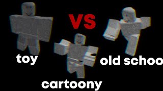 I tested OUT 3 DIFFERENT ANIMATIONS! (Cartoony, Toy and Old School Animation!)