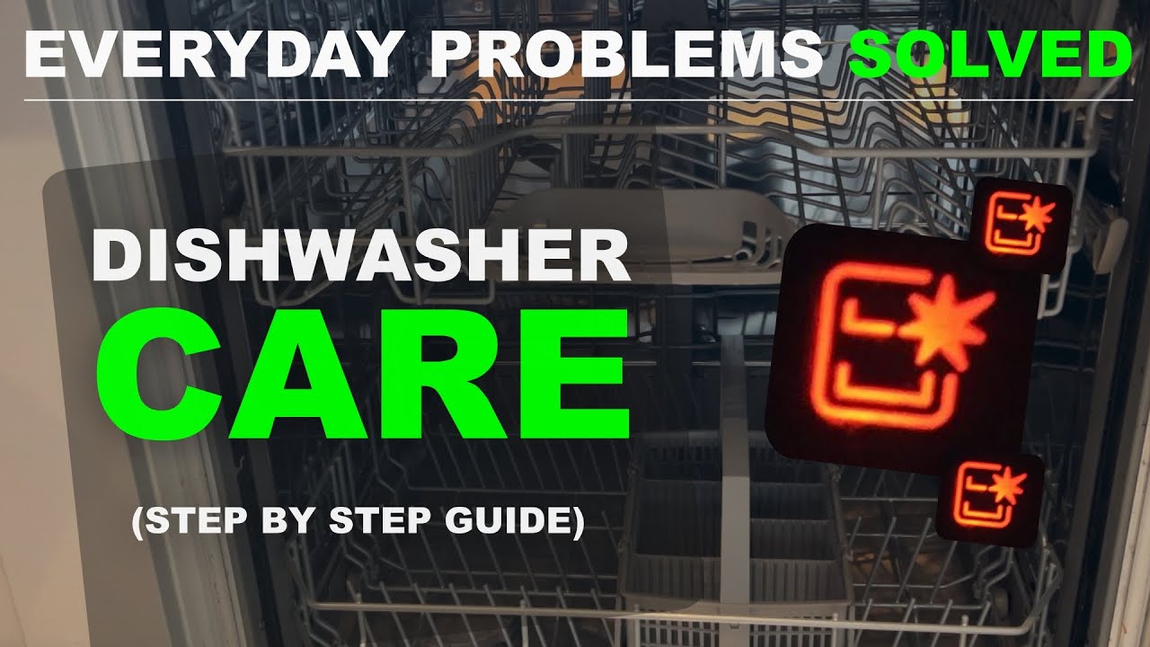 How to Clean a Dishwasher | Step-by-Step Deep Cleaning Guide - YouTube