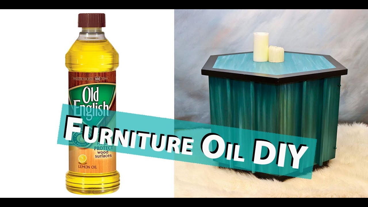 HOW TO MAKE FURNITURE OIL for CLEANING & SEALING CHALK PAINT HOMEMADE