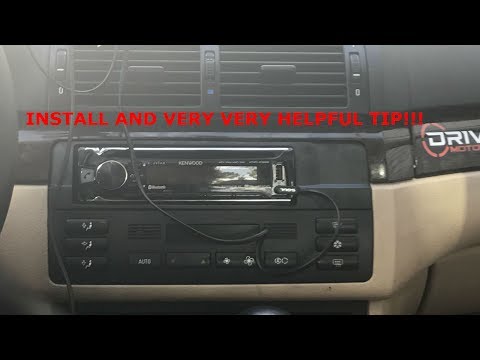 BMW E46 Aftermarket Radio Install & Helpful Tips
