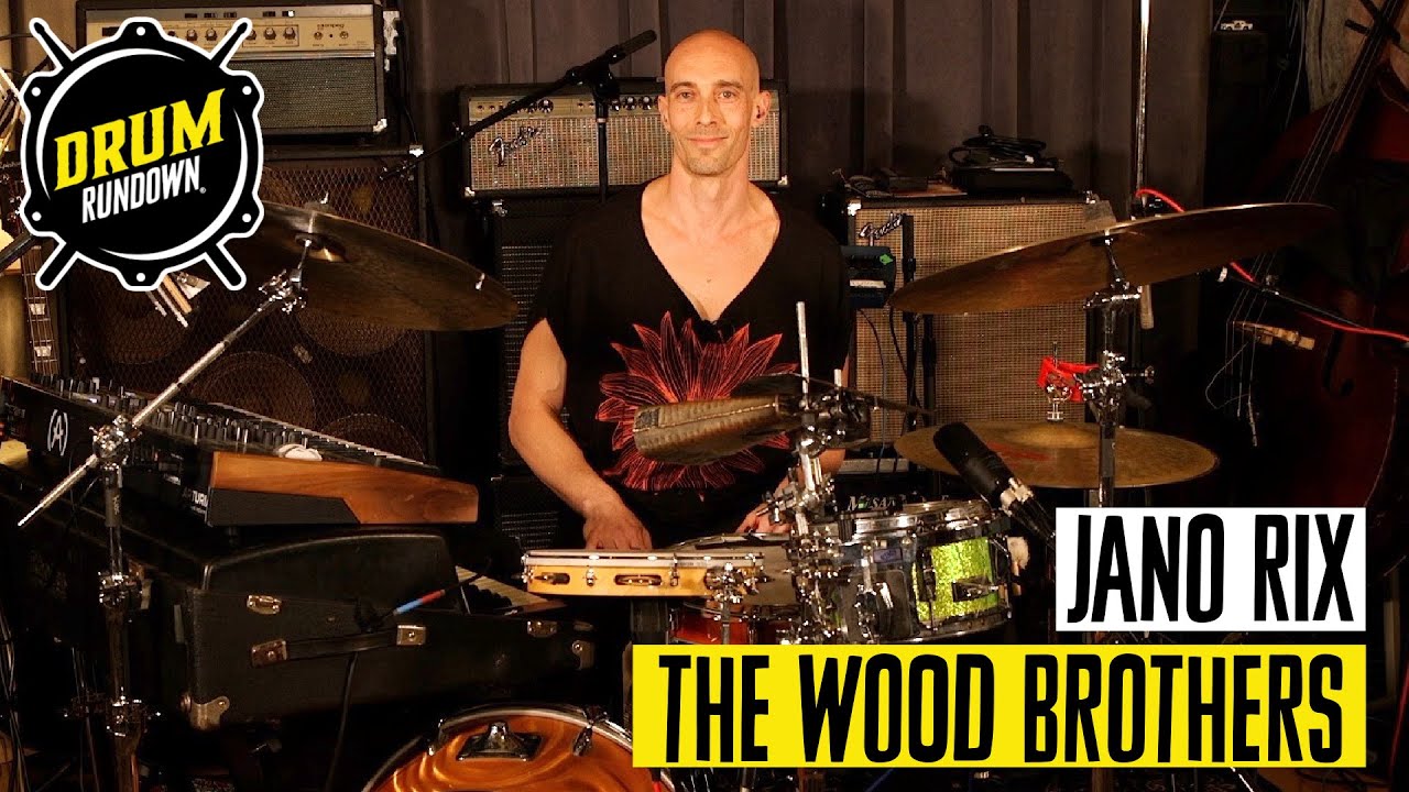 The Wood Brothers' Drum Rundown with Jano Rix auf YouTube ansehen The Wood Brothers' Drum Rundown with Jano Rix auf YouTube ansehen