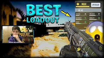 HG 40 Best No Recoil Attachments INSANE Damage Gunsmith Loadout Call of Duty Mobile