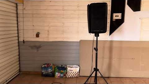 Test RCF ART 932 - 2100W / 132db