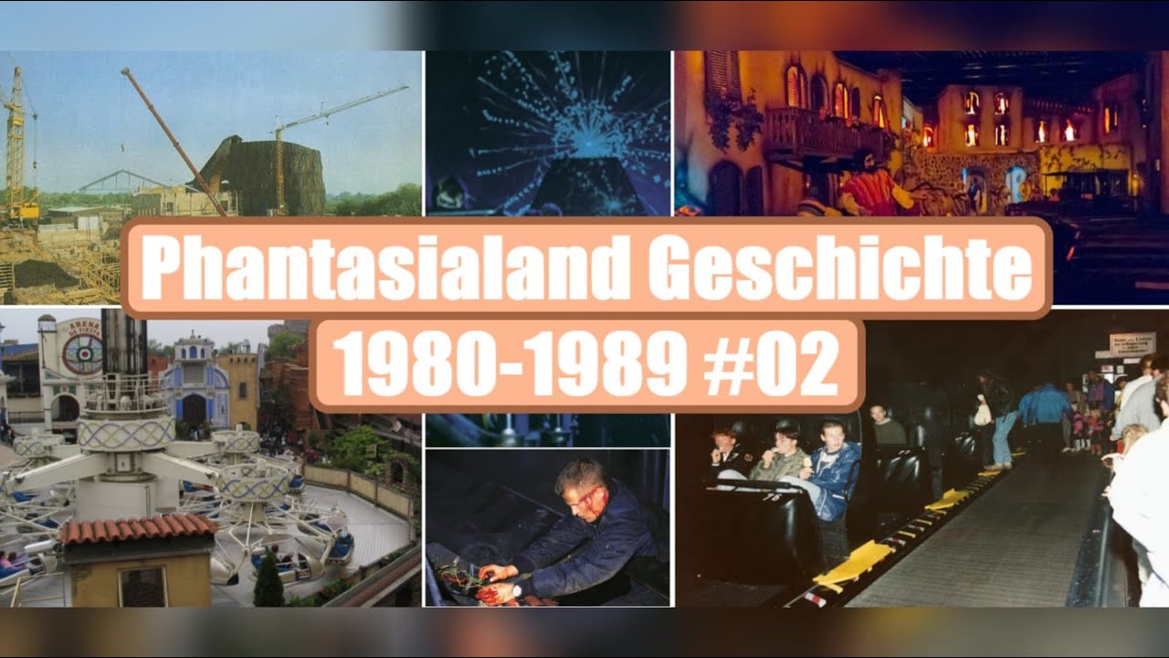 Phantasialand Geschichte 1980 - 1989 #02 | LukeAttractions
