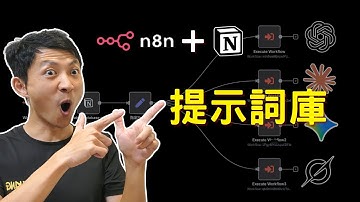 📚用 Notion + n8n 打造你的 AI 提示詞庫【免費模板】，提升你的AI工作效率及回復品質🛠️