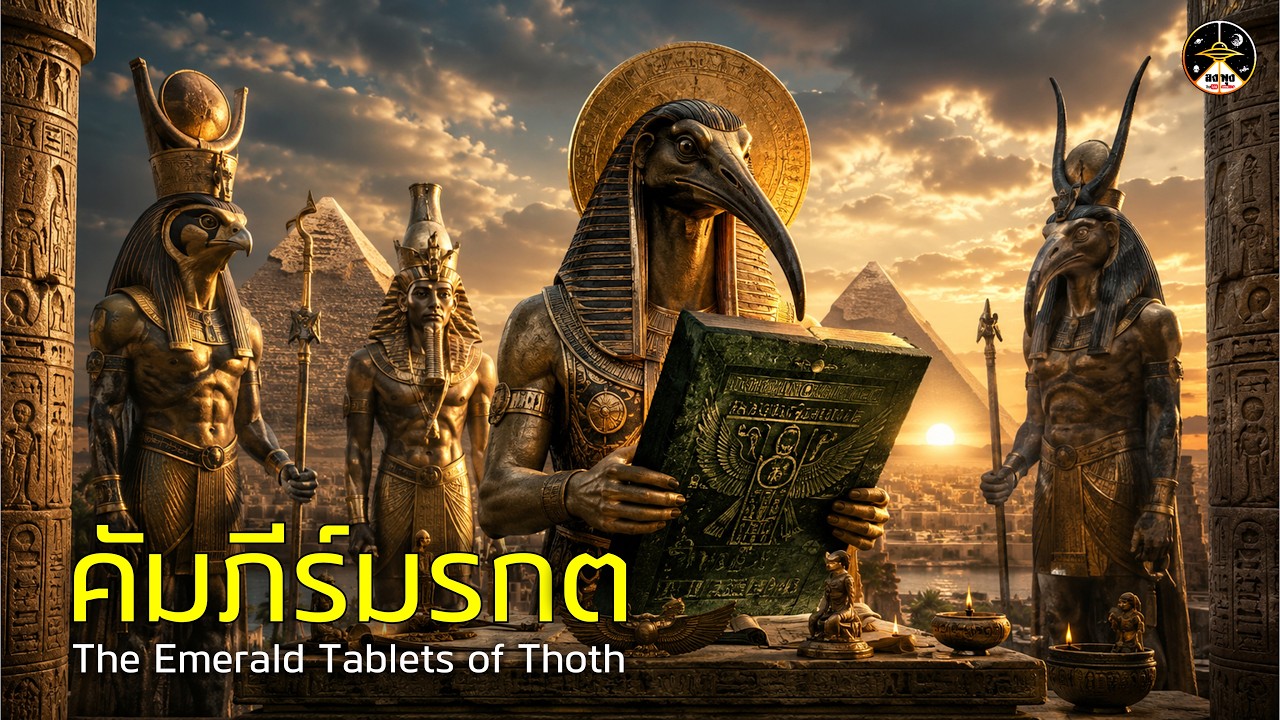The Emerald Tablets of Thoth คัมภีร์มรกตของธ็อธ แผ่นที่ 14