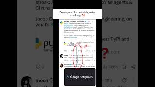 Developers: “It’s Probably Just a Small Bug” 🤡💀 #developer #programming #tech #coding #x #tweet #fyp