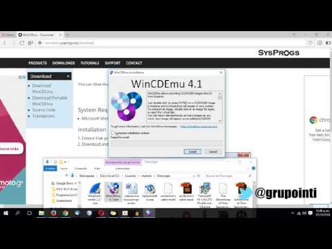 Video: Cómo Montar Una Imagen En Un Emulador De Unidad De Cd-dvd