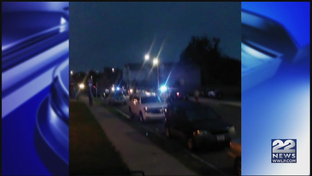 Shooting at intersection in Holyoke